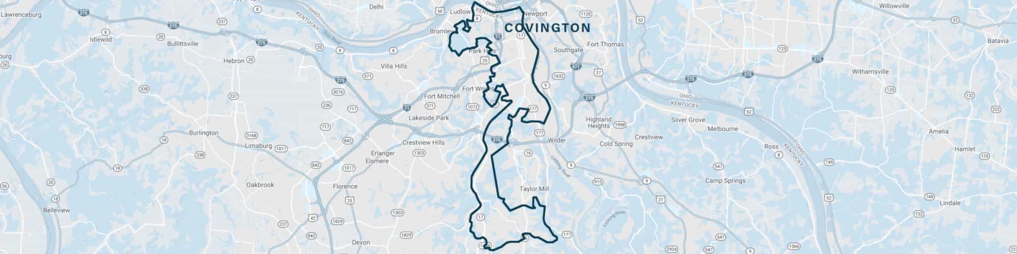 covington map